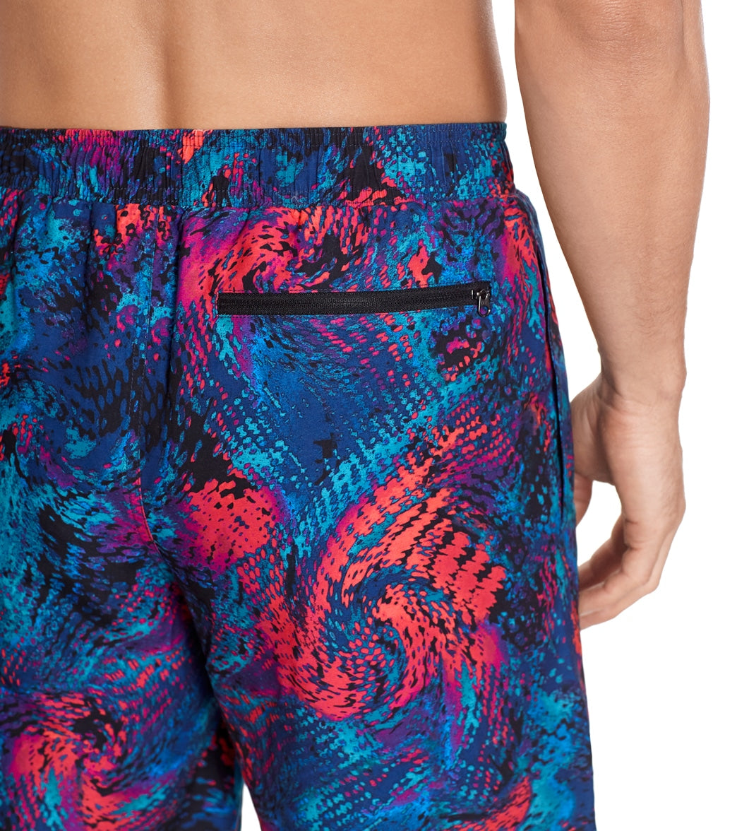 Reebok Men's Flux Motive 9 Swim Trunks Multi