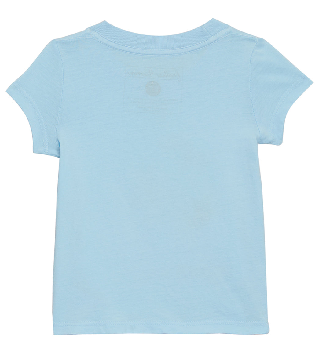 Feather 4 Arrow Girls' Everyday Short Sleeve Tee (Baby, Toddler, Little Kid, Big Kid) Crystal Blue