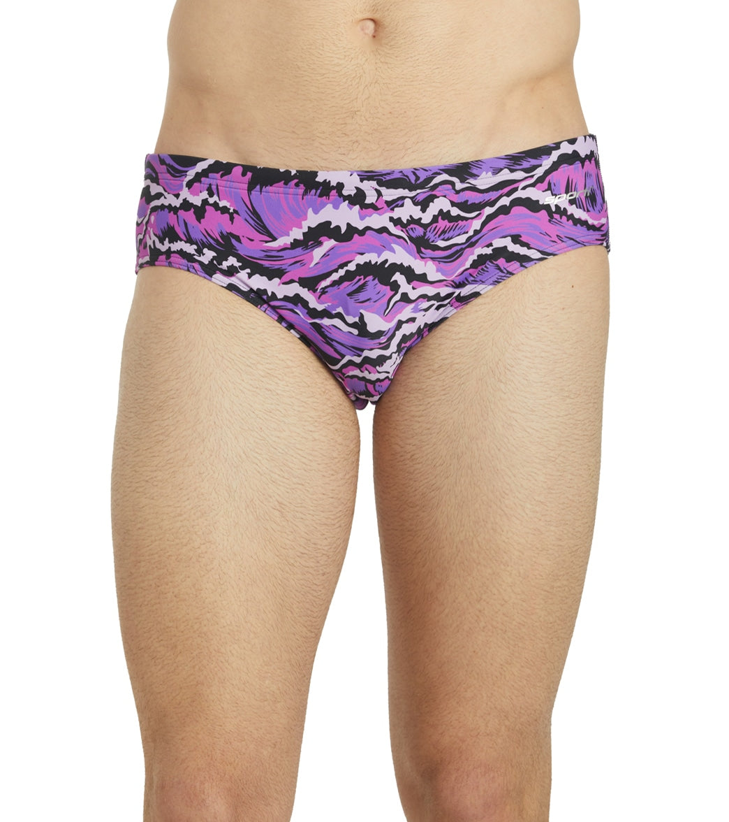 Sporti New Waves Brief Swimsuit (22-40) Purple