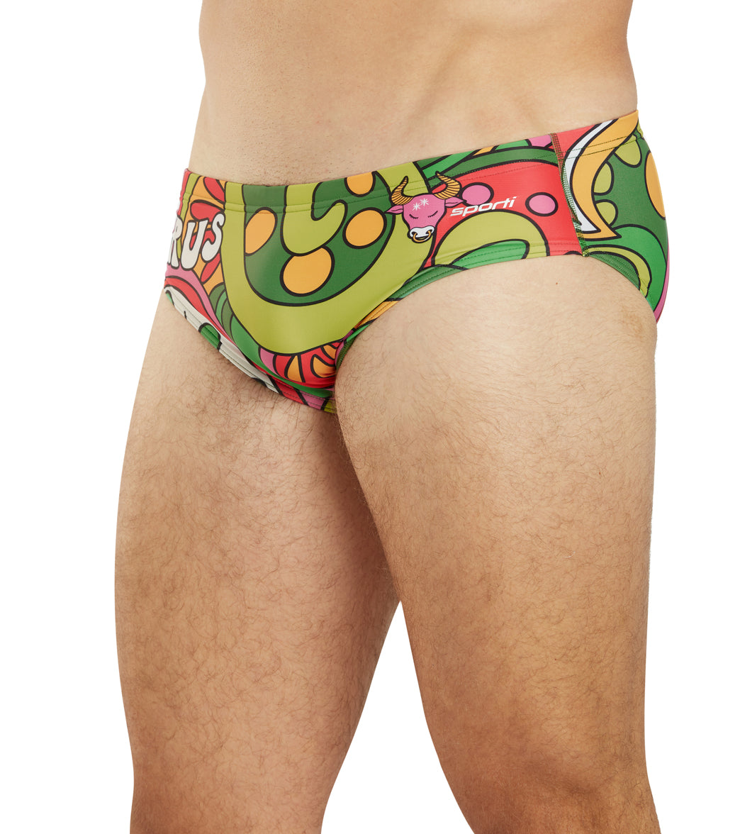 Sporti Groovy Zodiac Taurus Brief Swimsuit (26-40)