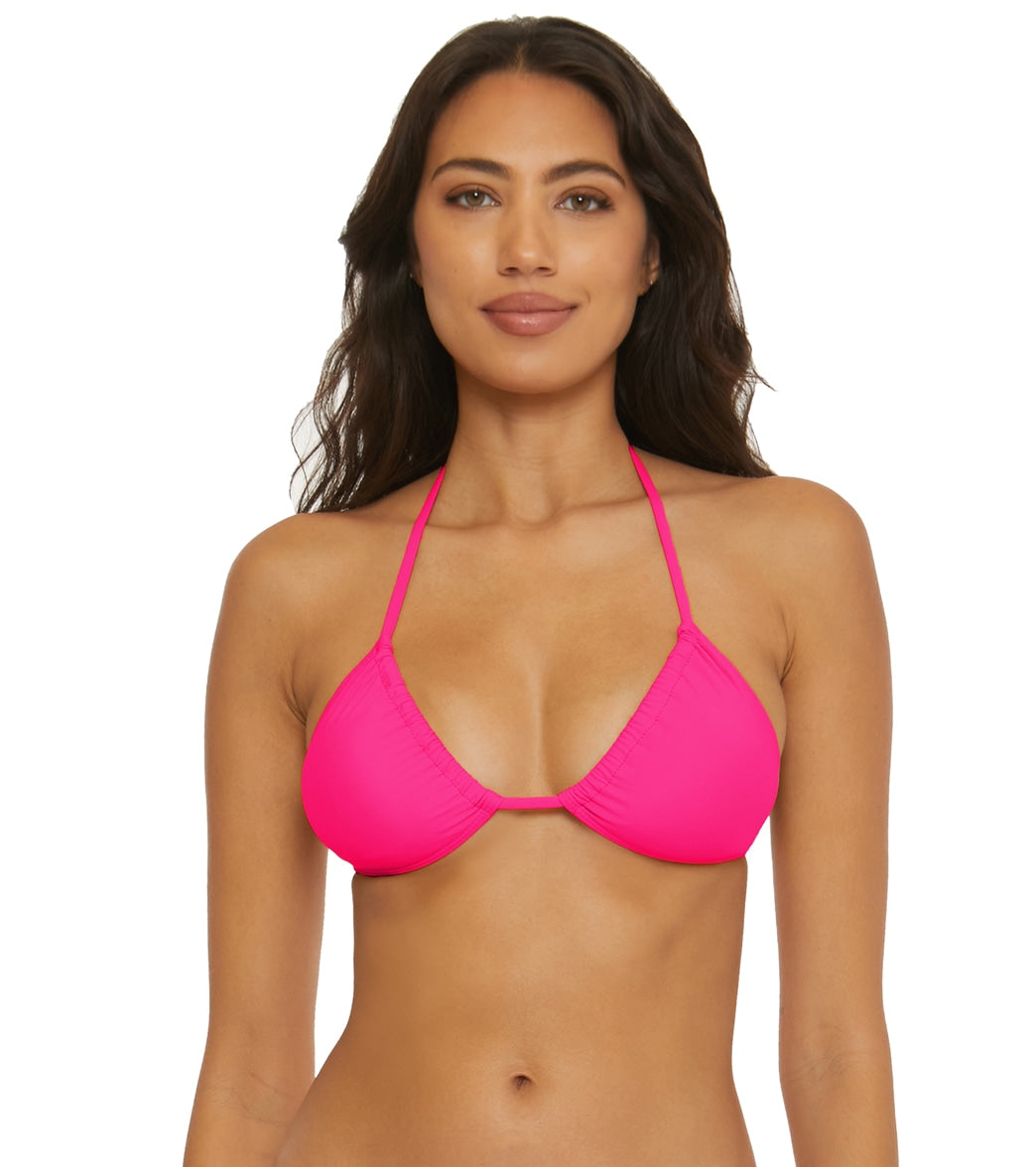 BCA by Rebecca Virtue Women's Tri-Tie Bikini Top Taffy