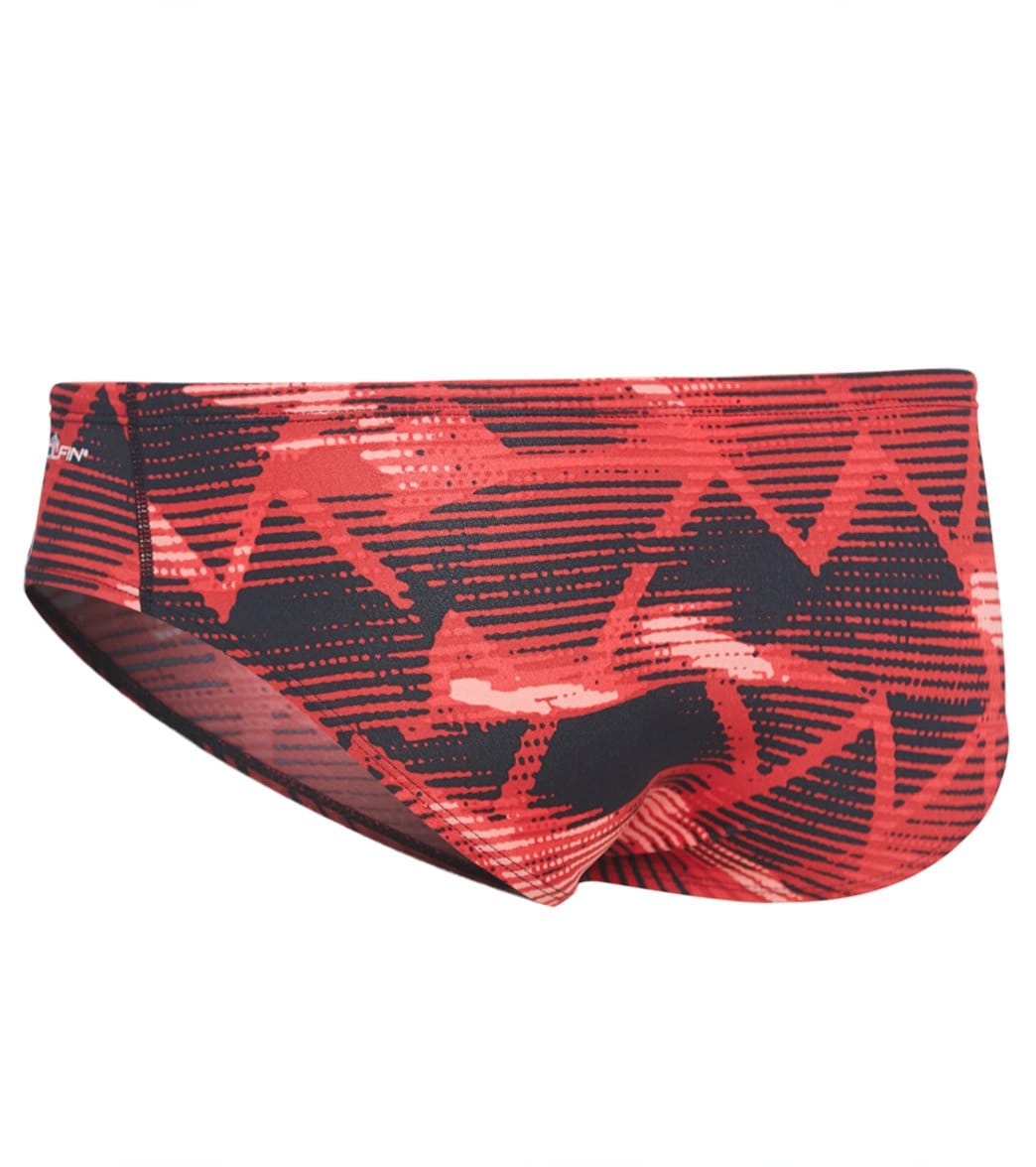 Dolfin Reliance Men's Eclipse All Over Racer Brief Swimsuit