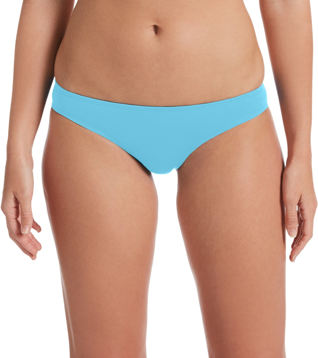 Nike Women's Essential Cheeky Bikini Bottom Chlorine Blue