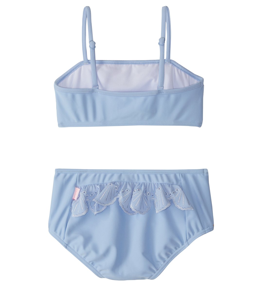 Seafolly Girls' Sweet Summer Bikini Set (2T-7) Bluebell