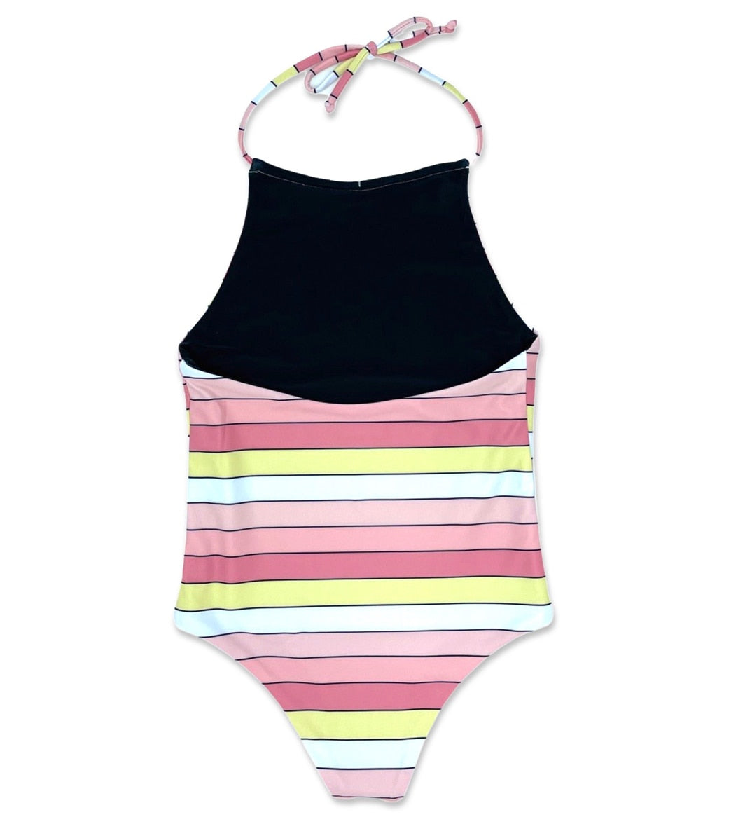 Feather 4 Arrow Girls' Riviera Reversible One Piece Swimsuit (Toddler, Little Kid, Big Kid)