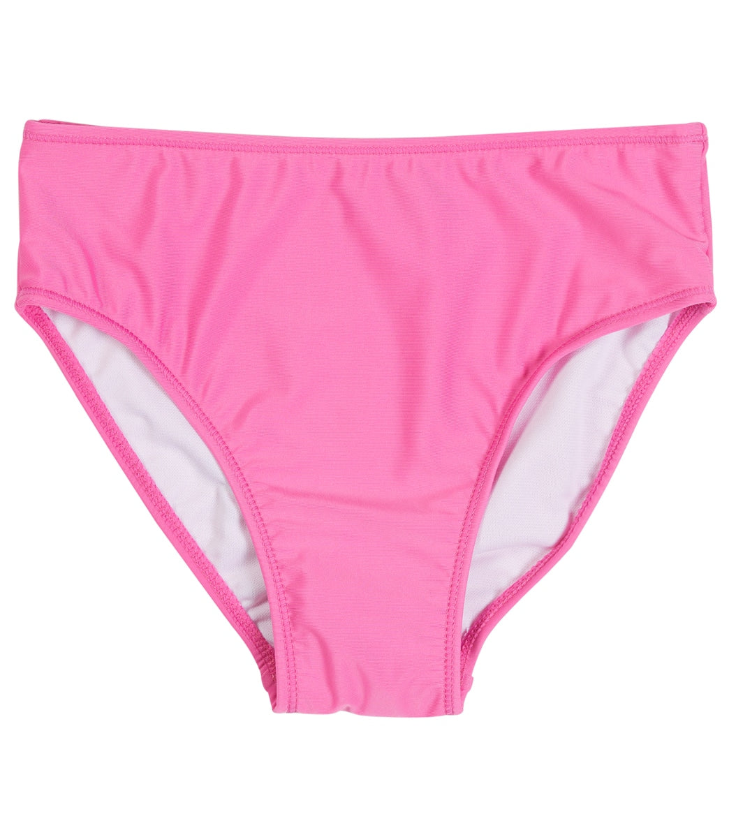 Flap Happy Girls' Azalea Pink UPF 50+ Bikini Bottom (Baby, Toddler, Little Kid) Azalea Pink