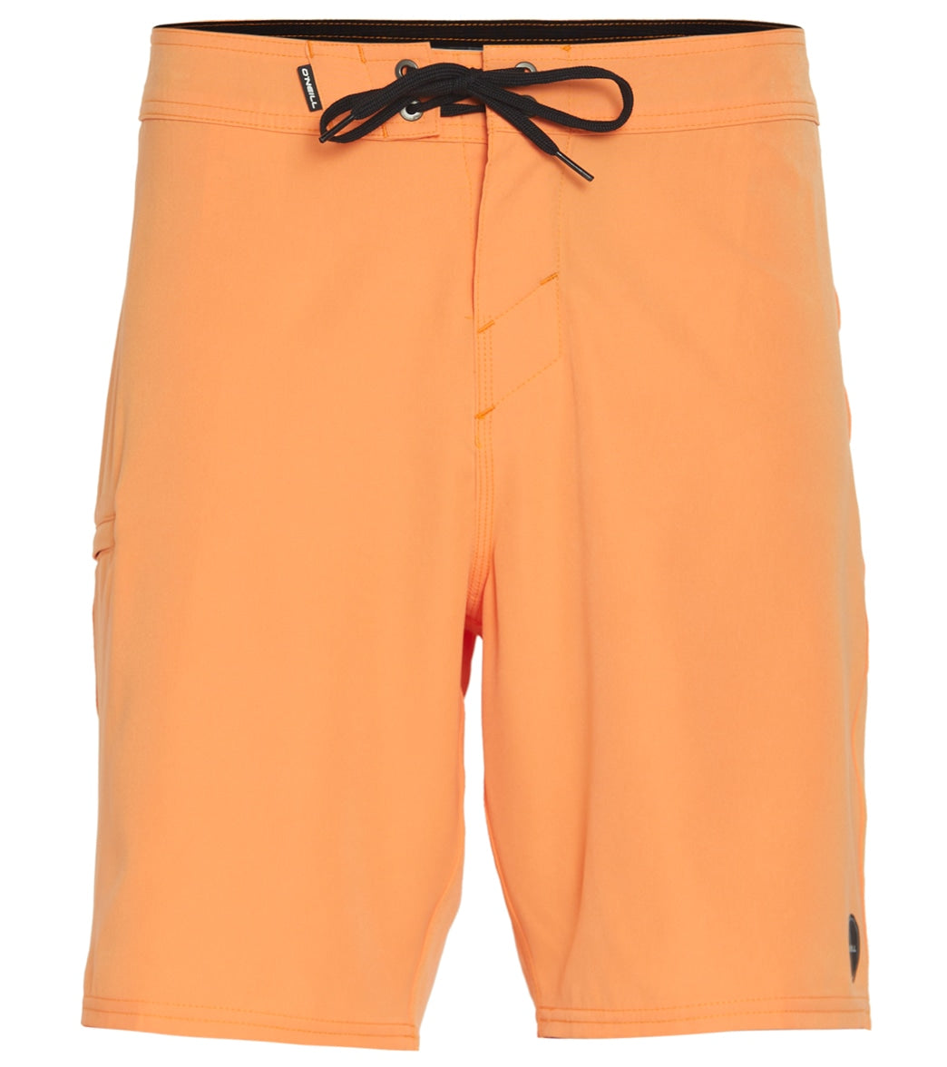 O'Neill Men's 19 Hyperfreak Heat Solid Board Shorts Cantaloupe