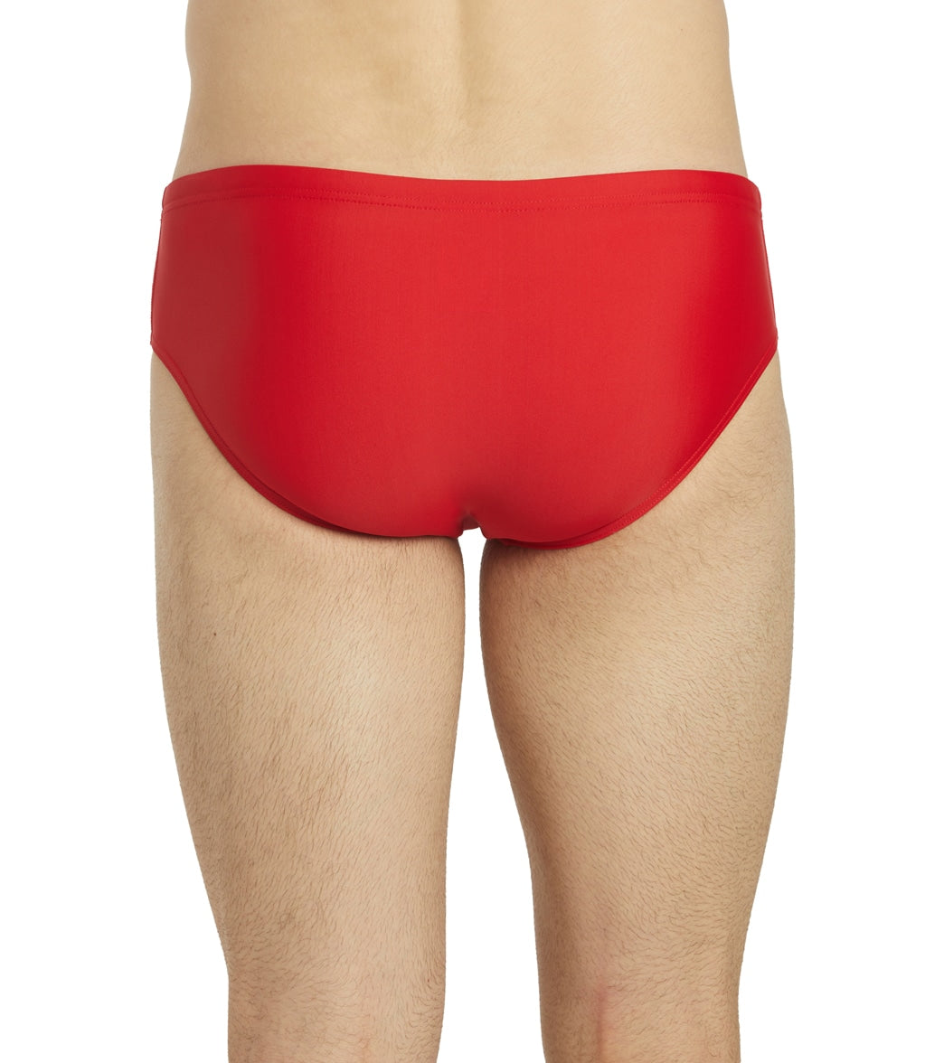 iSwim Essential Solid Brief Swimsuit (22-40) Red