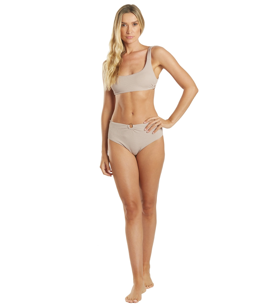 Quintsoul Women's Malibu High Rise Bikini Bottom