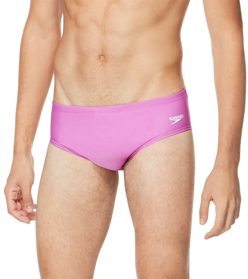 Speedo Vibe Men's Spliced One Brief Swimsuit Lost Lavender