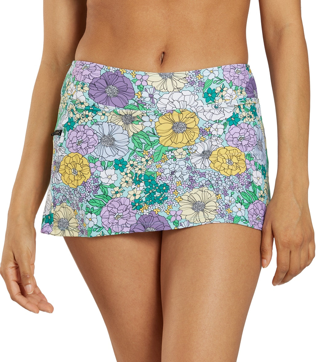 Sporti Active Bondi Floral Swim Skort Bottom Bondi Floral