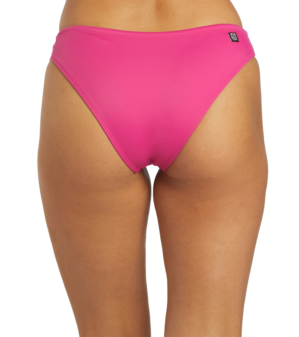 JOLYN Women's Koa Solid Bikini Bottom