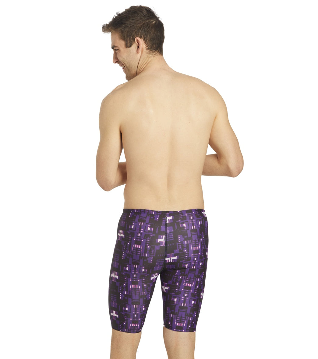 iSwim Varsity Blur Jammer Swimsuit (22-40) Purple