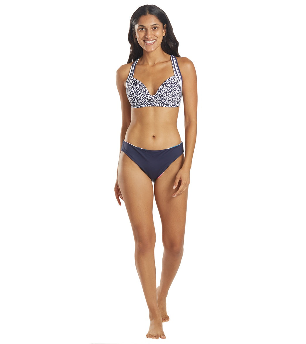 La Blanca Women's Apulia Mix Banded Bikini Top