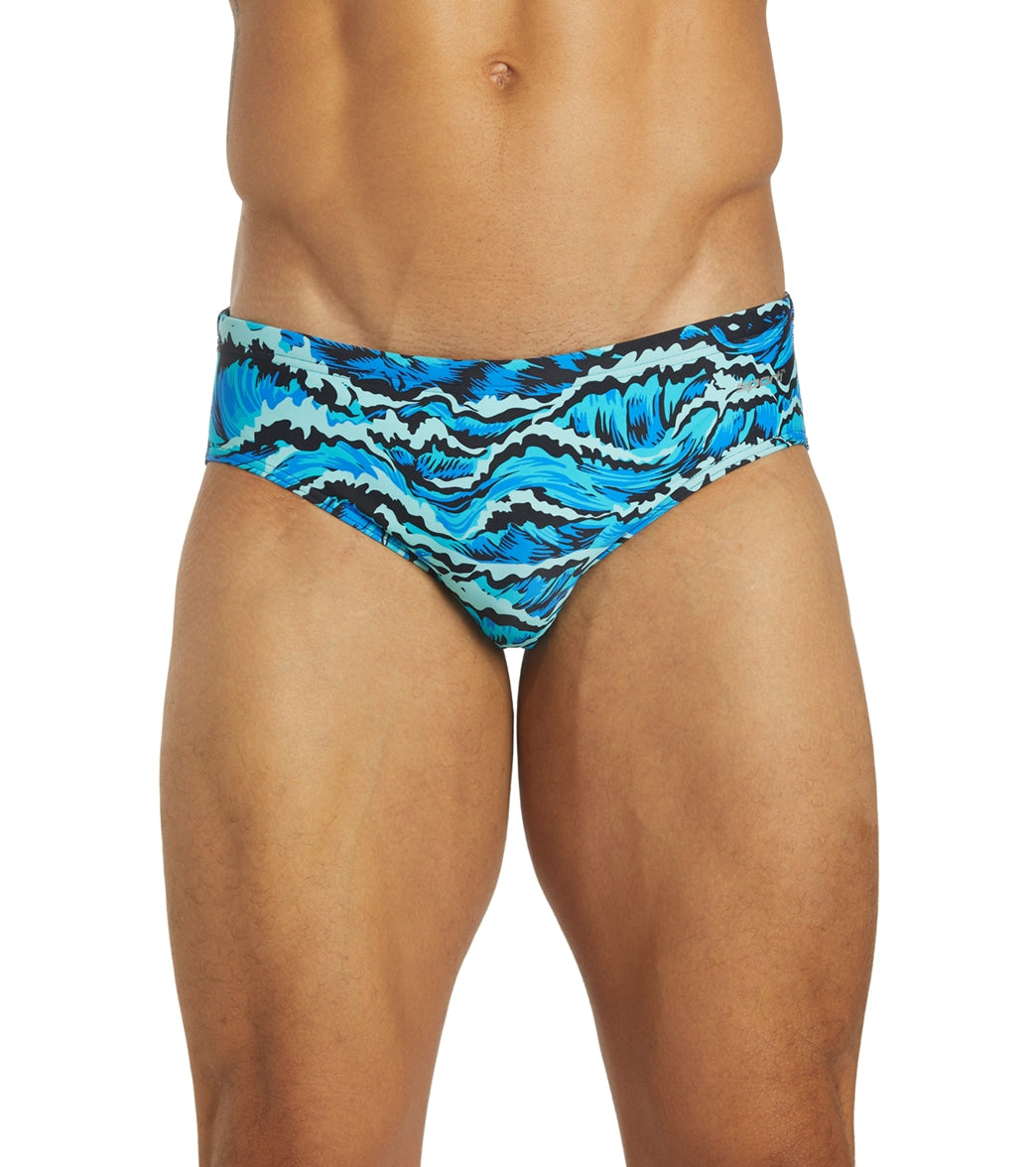 Sporti New Waves Brief Swimsuit (22-40) Blue