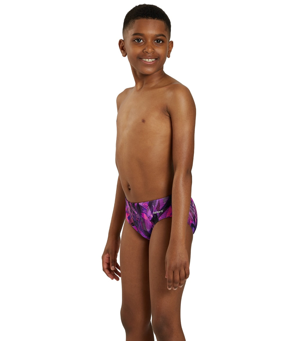 Sporti Catalyst Brief Swimsuit Youth (22 - 28) Purple