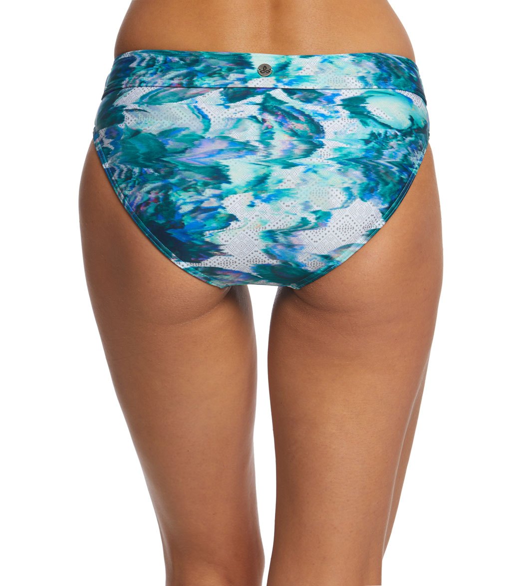 prAna Ramba Bikini Bottom Blue Graceful