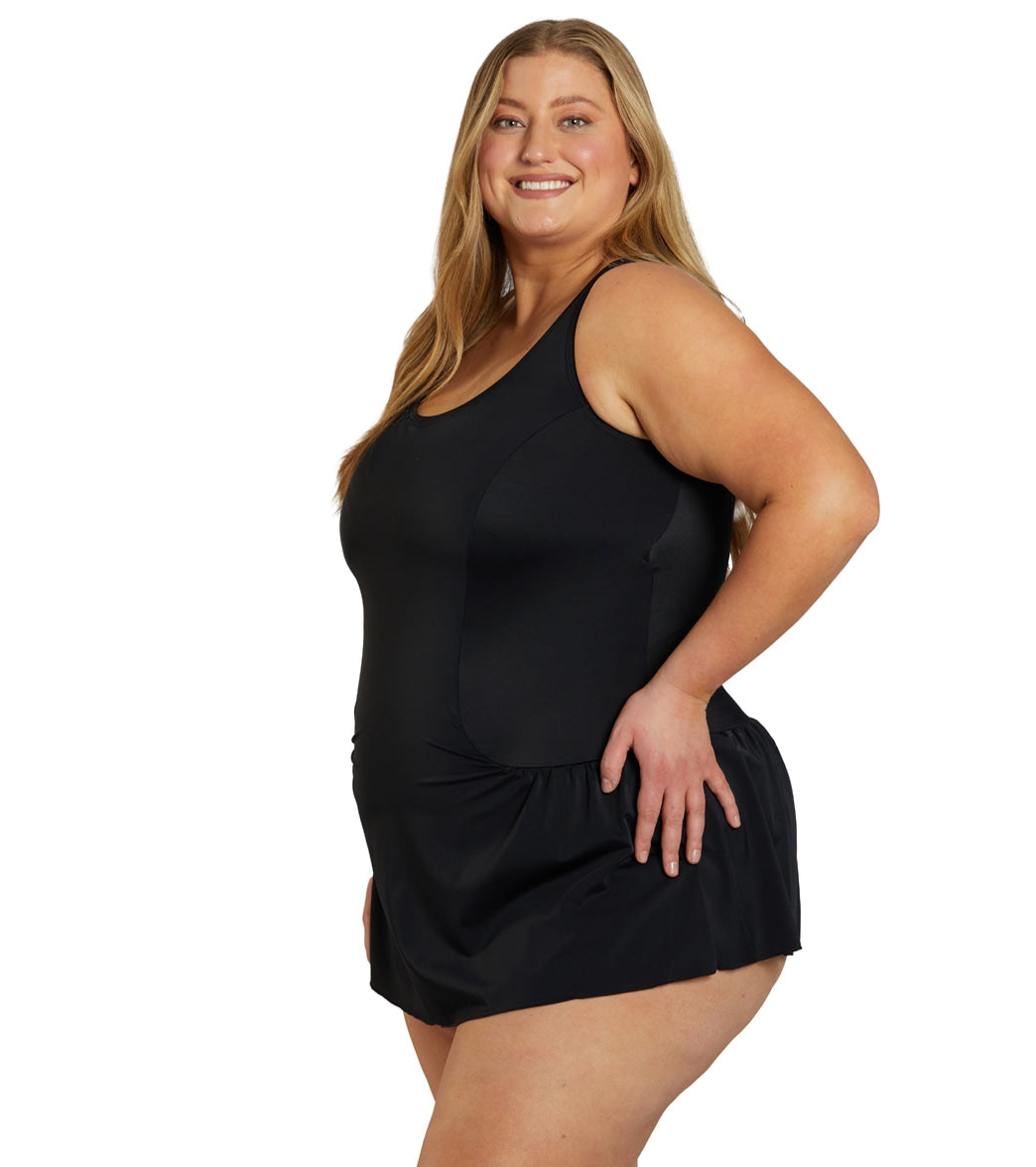 Sporti Plus Size Swim Dress