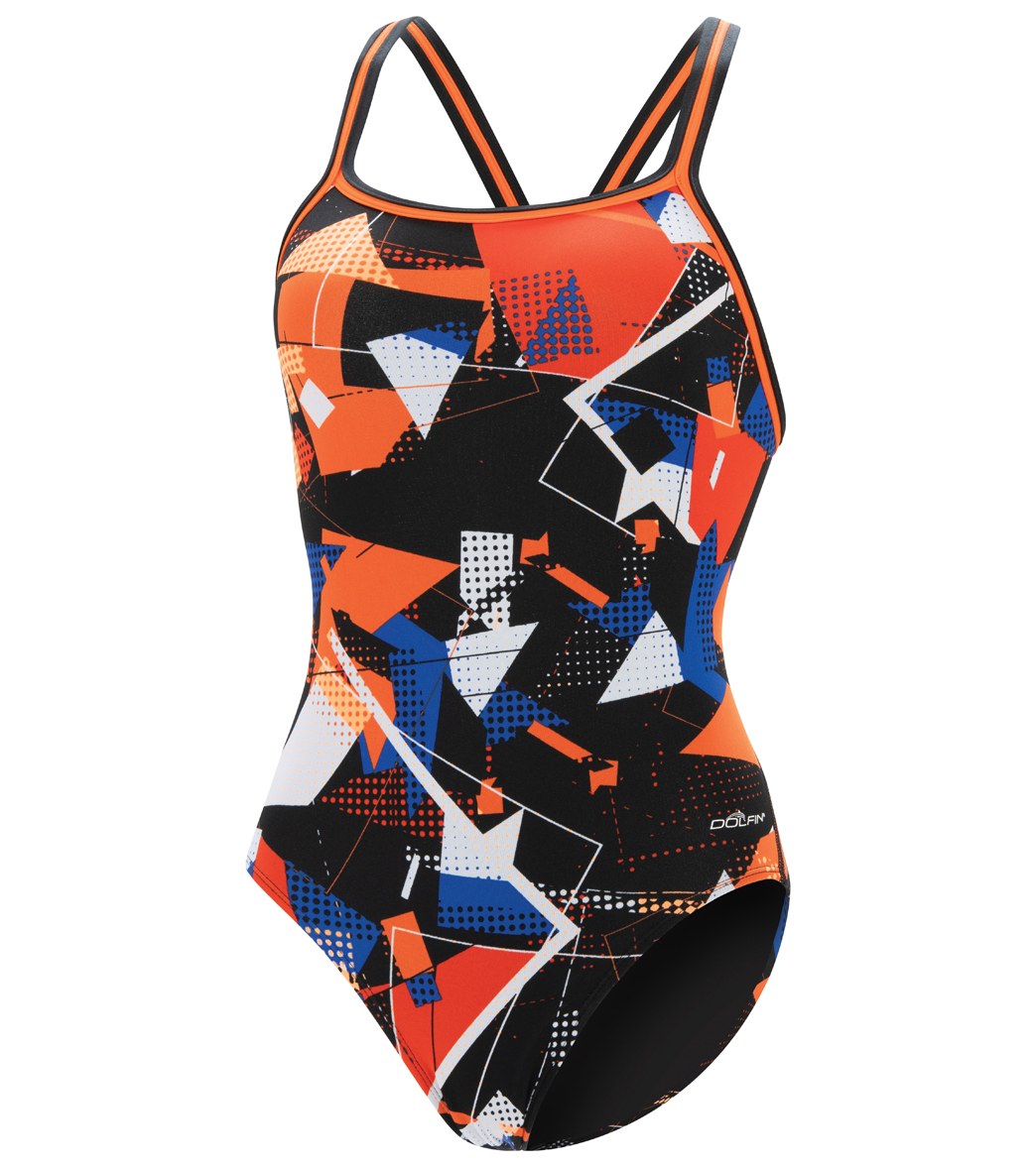 Dolfin Women's Reliance Renegade DBX Back One Piece Swimsuit