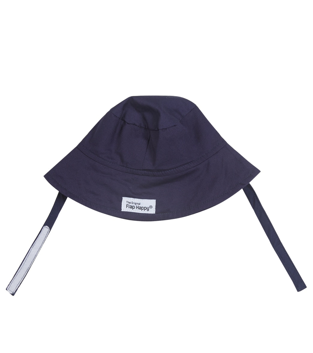 Flap Happy Navy UPF 50+ Bucket Hat