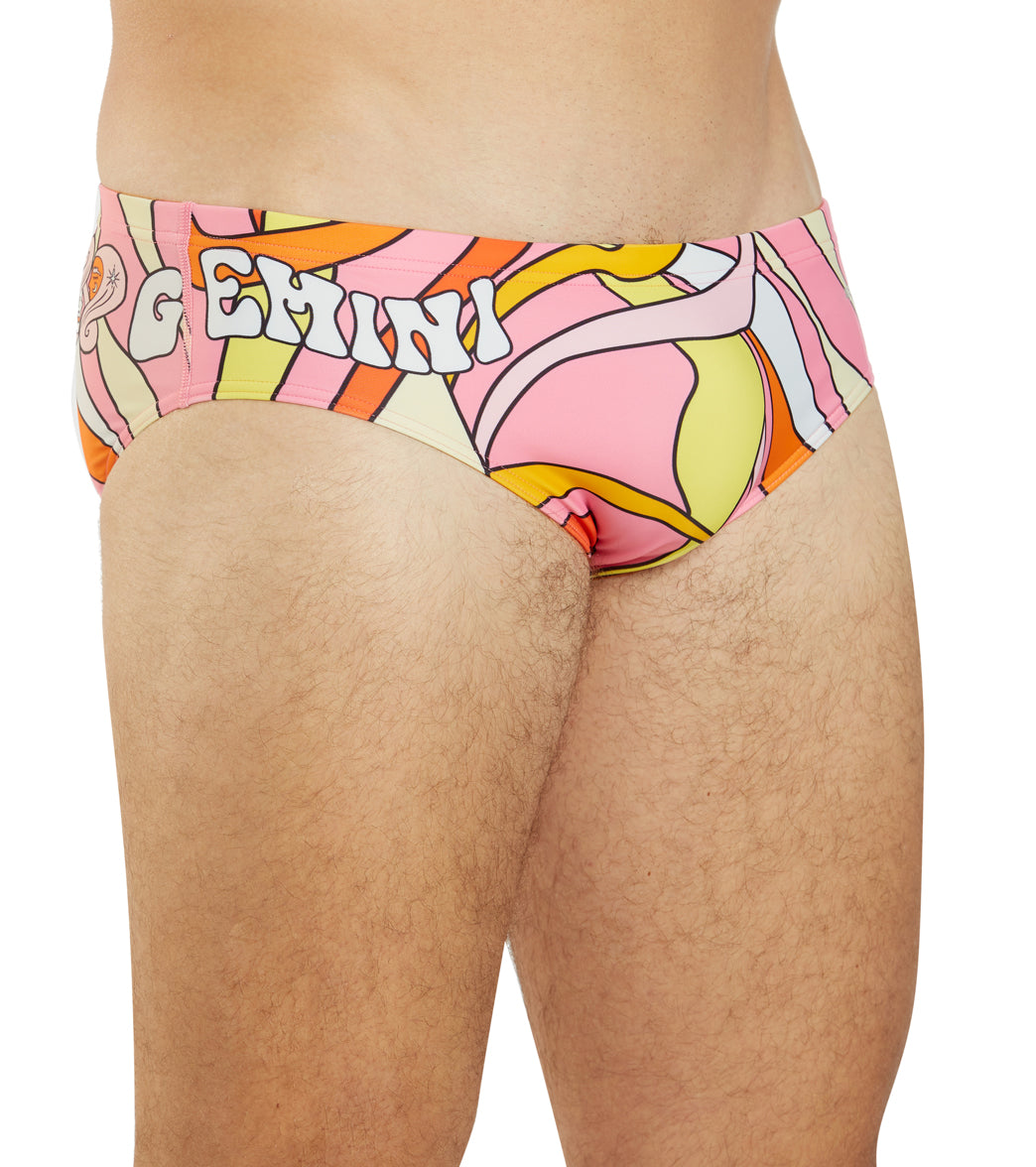 Sporti Groovy Zodiac Gemini Brief Swimsuit (26-40) Gemini