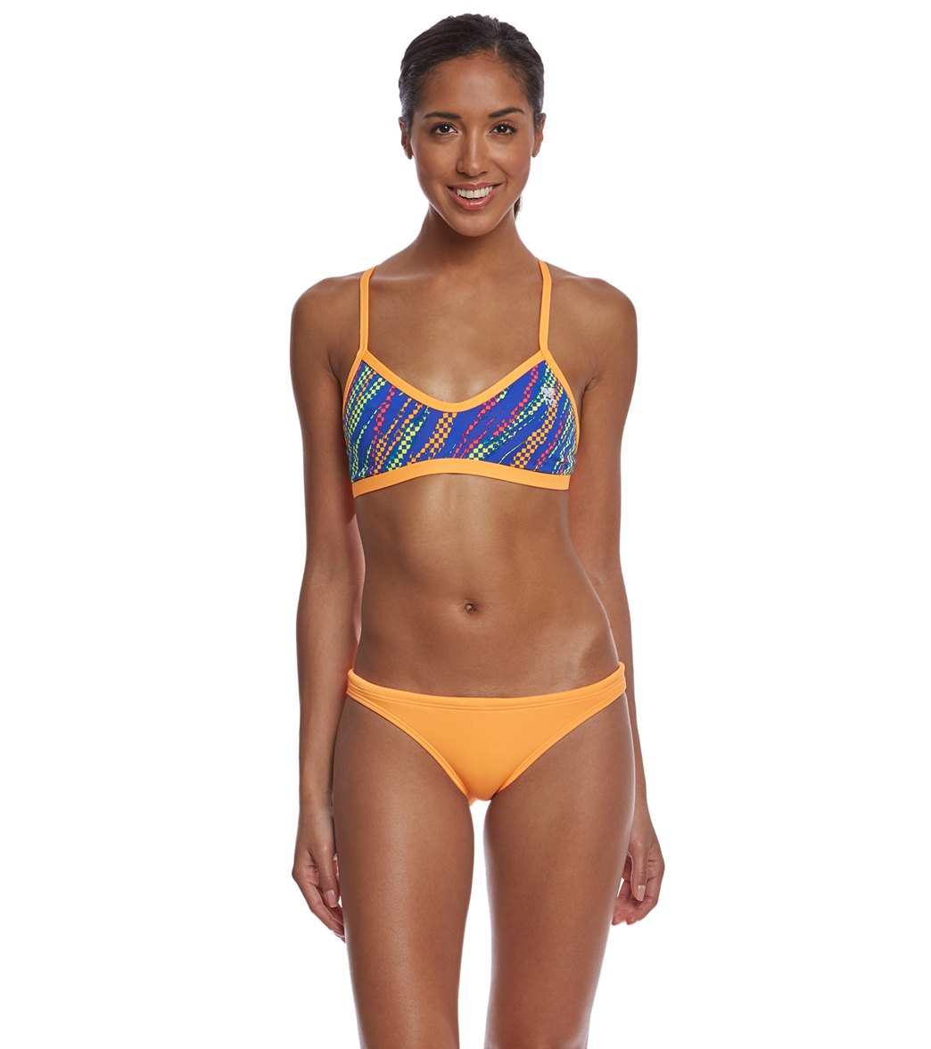 TYR Women's Solid Mini Bikini Bottom