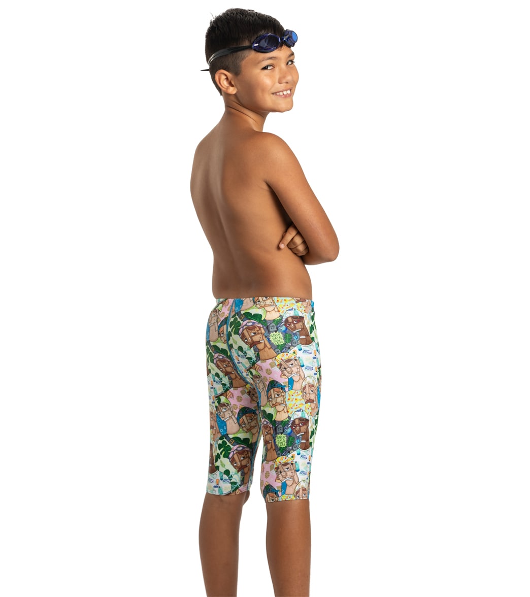 Sporti x Mat Chavez Limited Edition Chlorine Machines Jammer Swimsuit Youth (22-28)