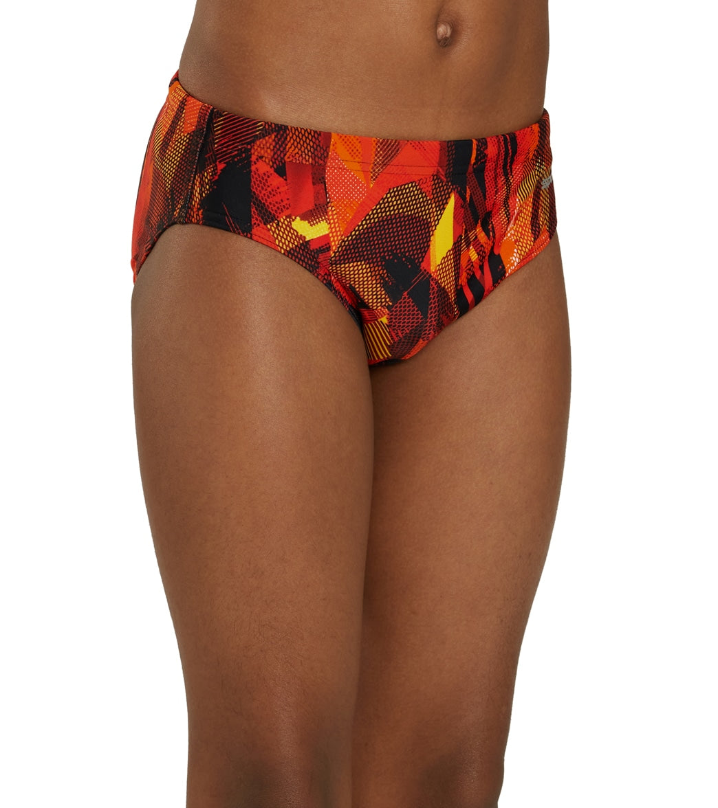 Sporti Catalyst Brief Swimsuit Youth (22 - 28) Red/Orange