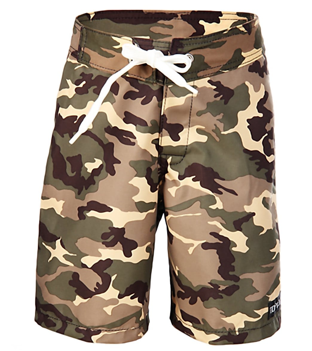 Tidepools Boys' Camouflage Surf Trunks (Toddler, Little Kid, Big Kid)