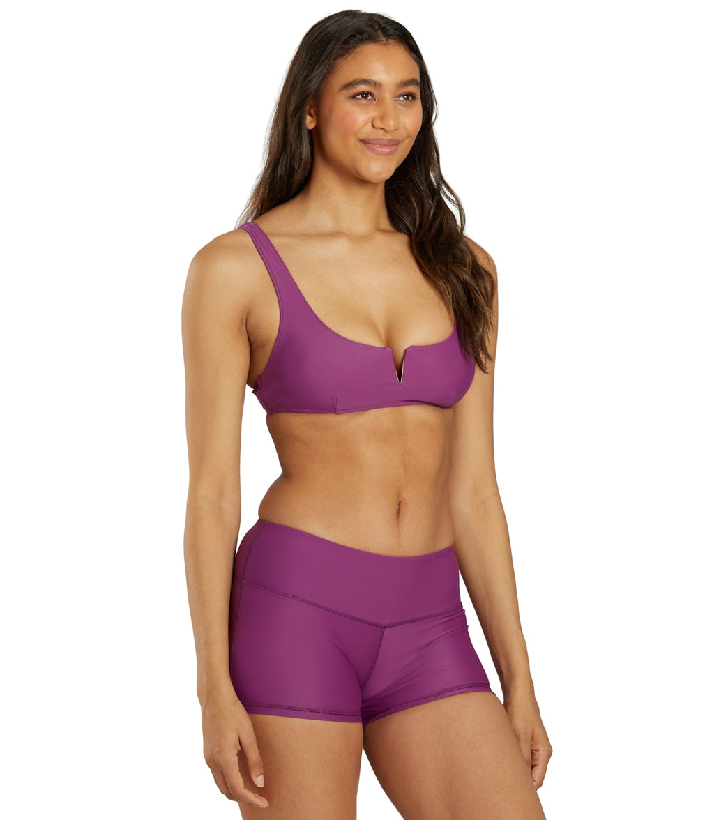 Sporti Active Solid 2.25 inseam Boyshort Amethyst