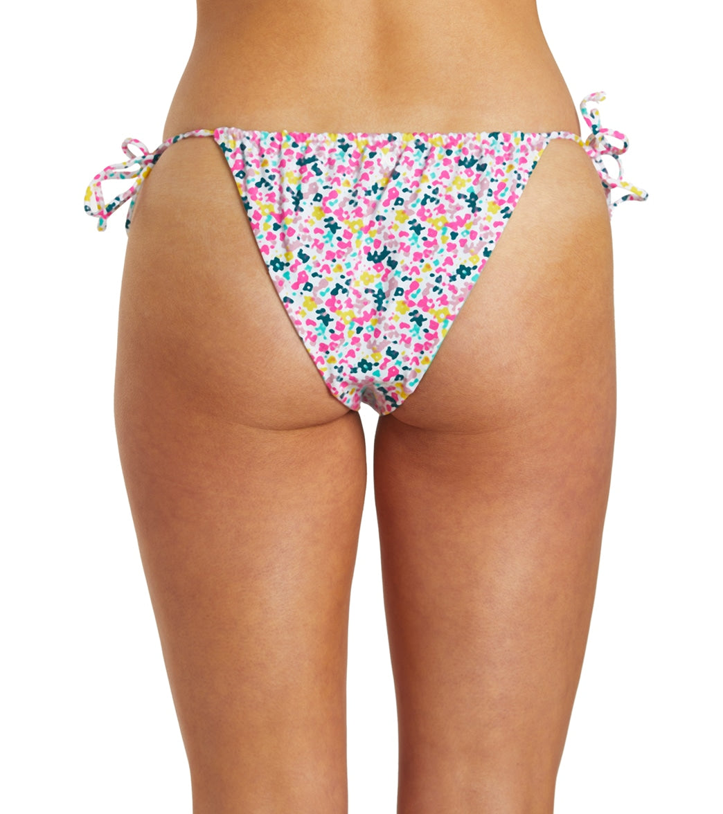 Hurley Women's Confetti Reversible Tie Side Bikini Bottom