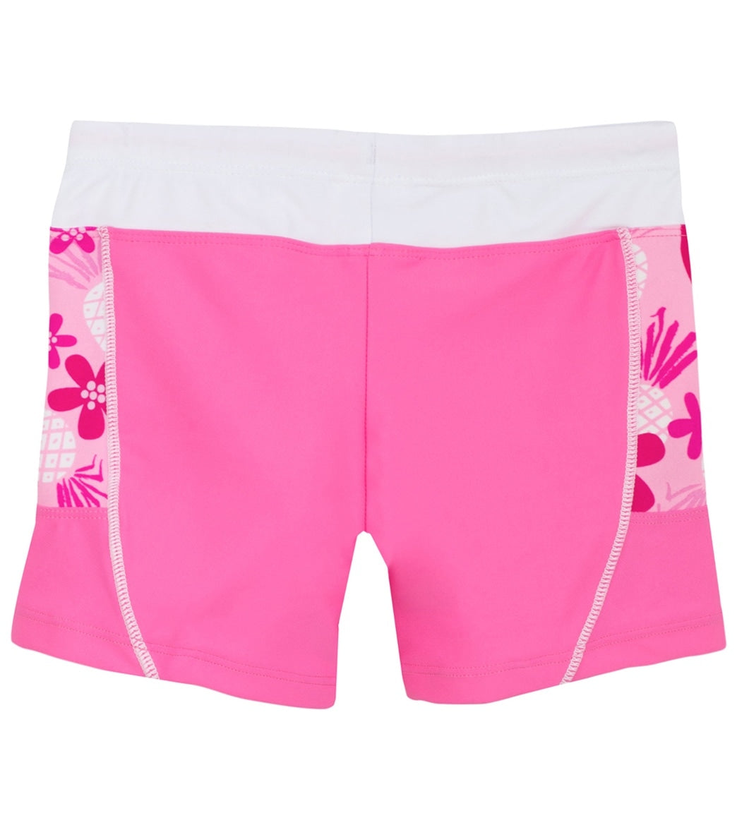 Tuga Girls' Tropical Punch Shorts (Toddler, Little Kid, Big Kid)