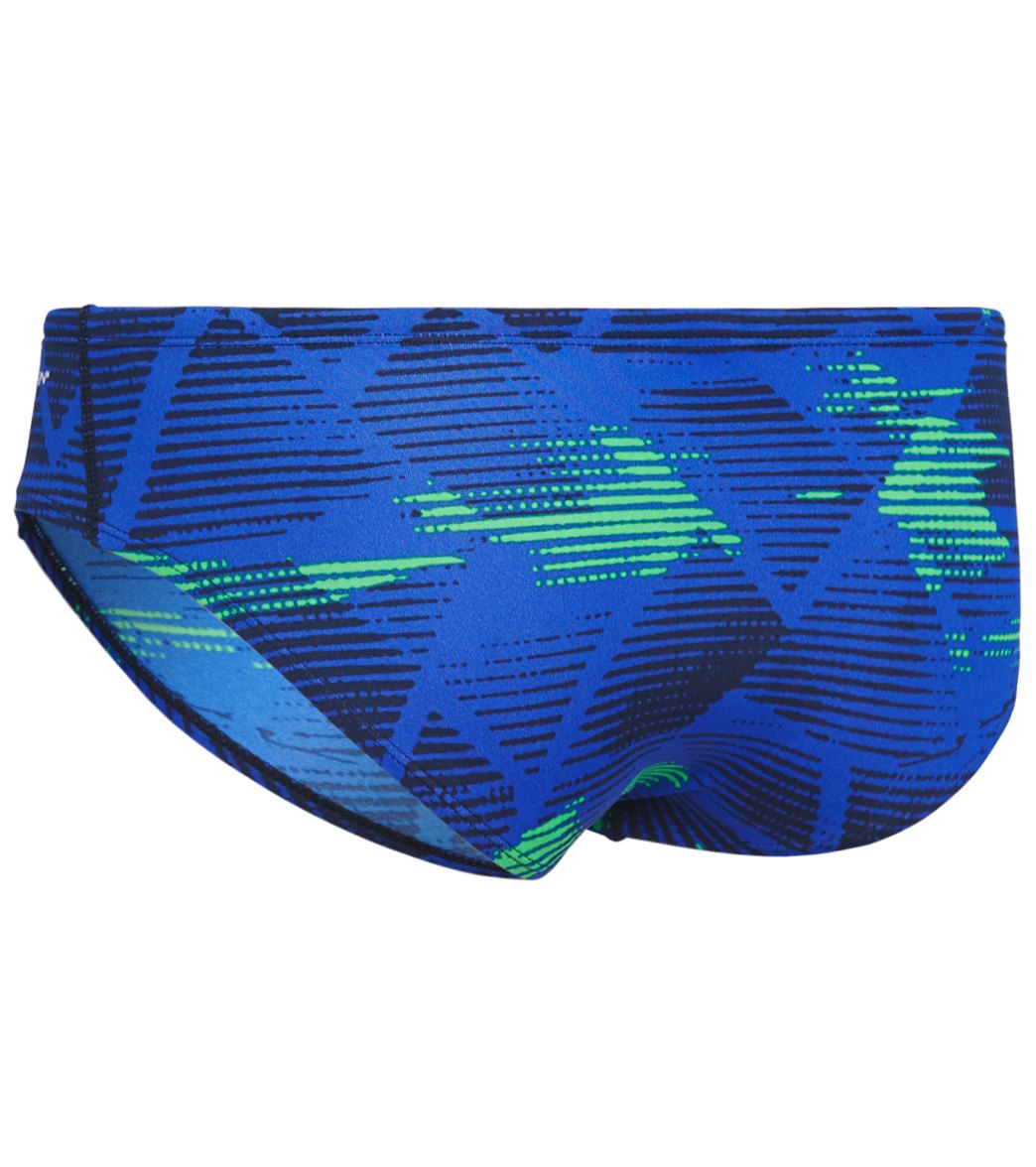 Dolfin Reliance Men's Eclipse All Over Racer Brief Swimsuit