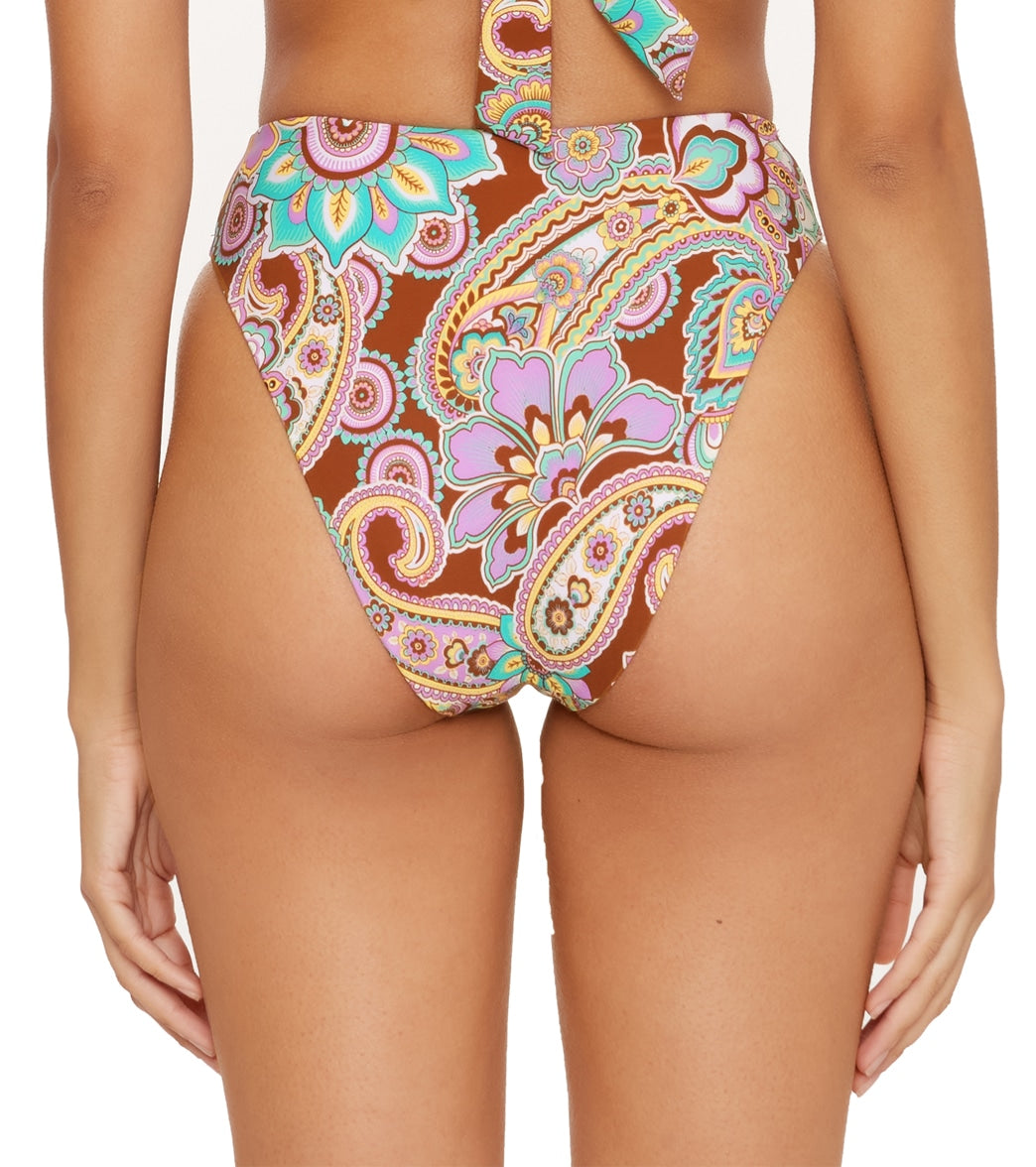 Becca Swim Women's Groovy French Reversible Bikini Bottom