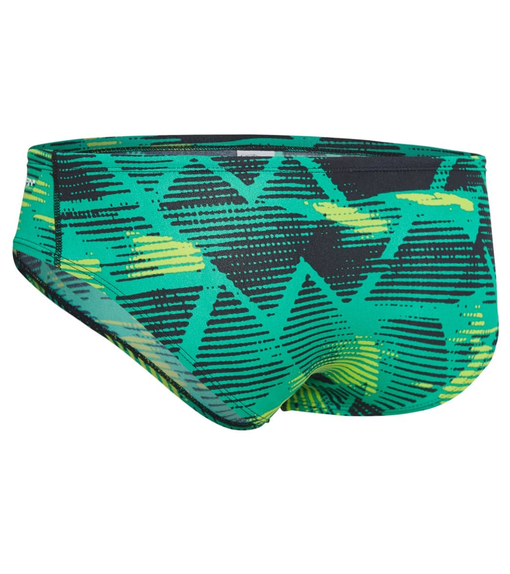 Dolfin Reliance Men's Eclipse All Over Racer Brief Swimsuit