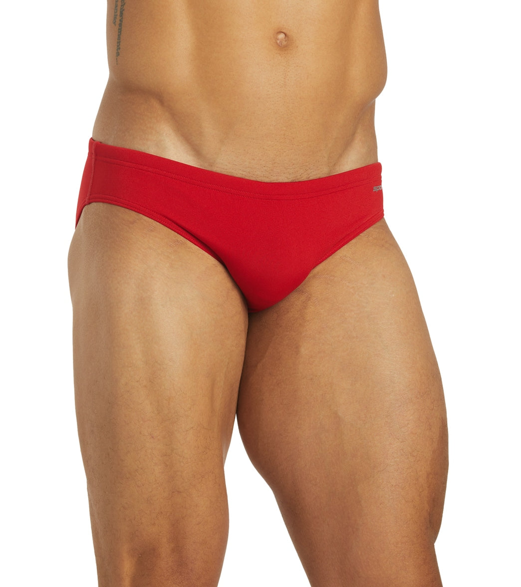 Sporti HydroLast Men's Water Polo Brief Red