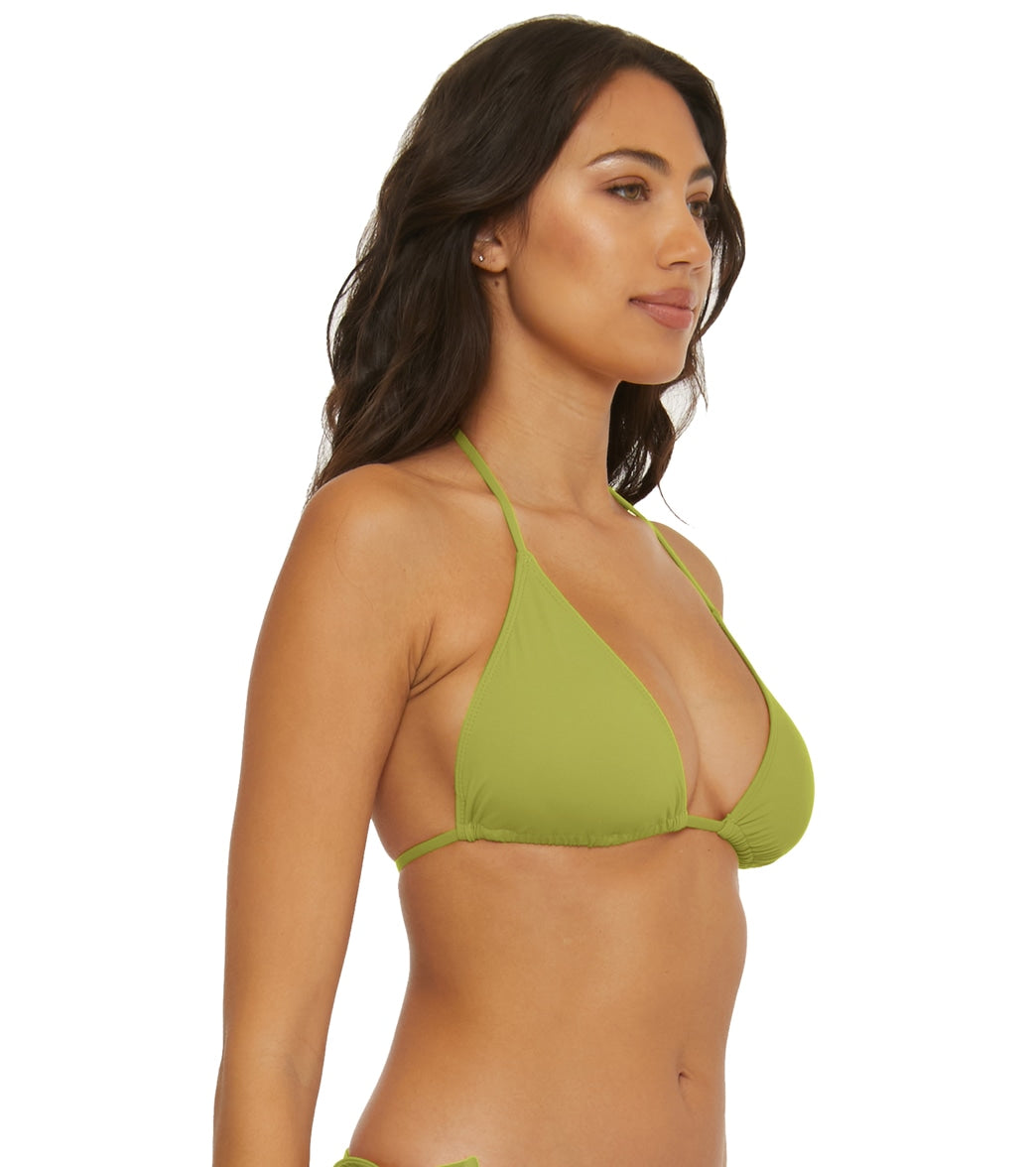 BCA by Rebecca Virtue Women's Tri-Tie Bikini Top Kiwi