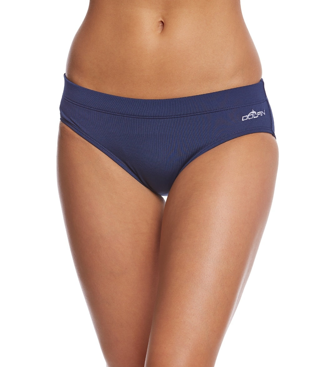 Dolfin Aquashape Women's Contemporary Swimsuit Bottom Navy