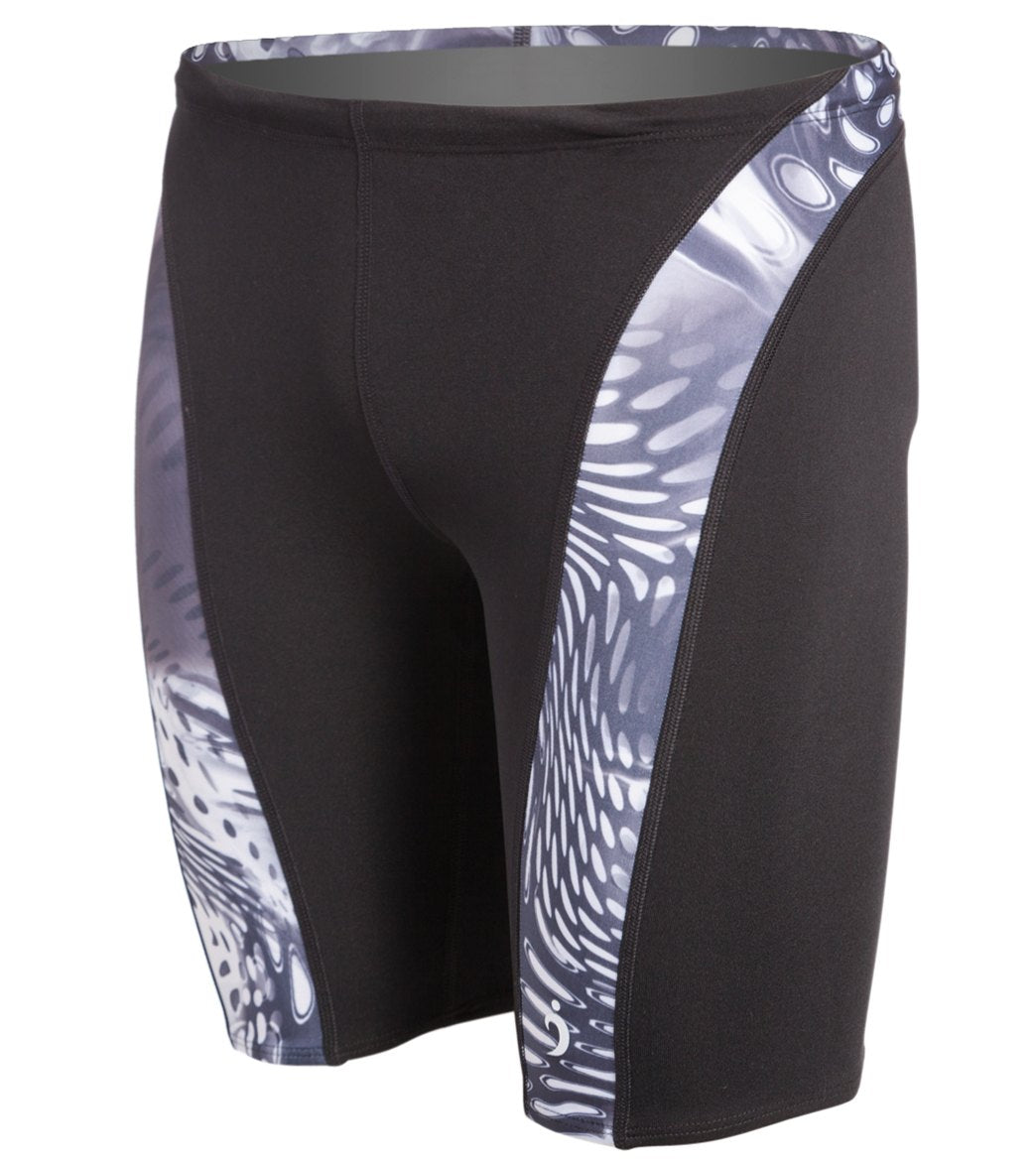 Illusions Activewear Enter Galactica Men's Splice Jammer Swimsuit