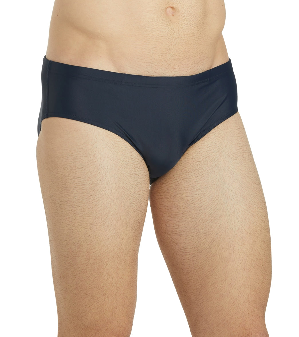 iSwim Essential Solid Brief Swimsuit (22-40) Navy