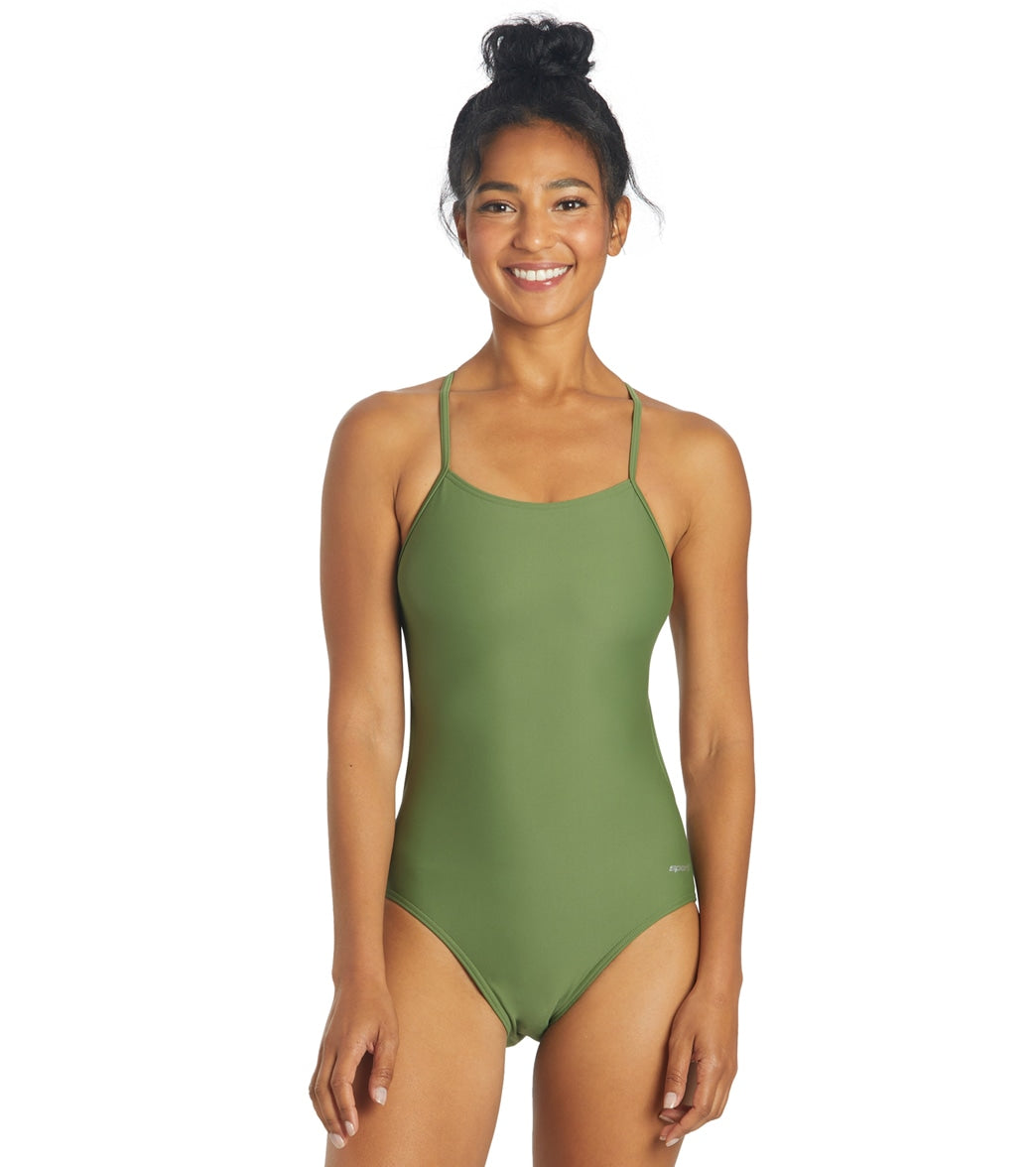 Sporti Micro Back One Piece Swimsuit (24-40)