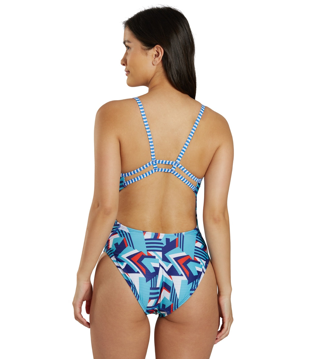 Dolfin Uglies Women's Double Strap Back One Piece Swimsuit