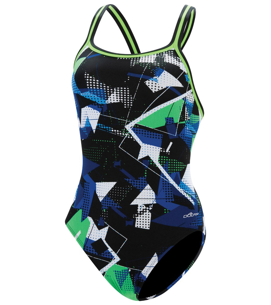 Dolfin Women's Reliance Renegade DBX Back One Piece Swimsuit