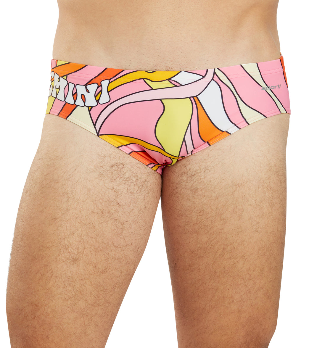 Sporti Groovy Zodiac Gemini Brief Swimsuit (26-40) Gemini