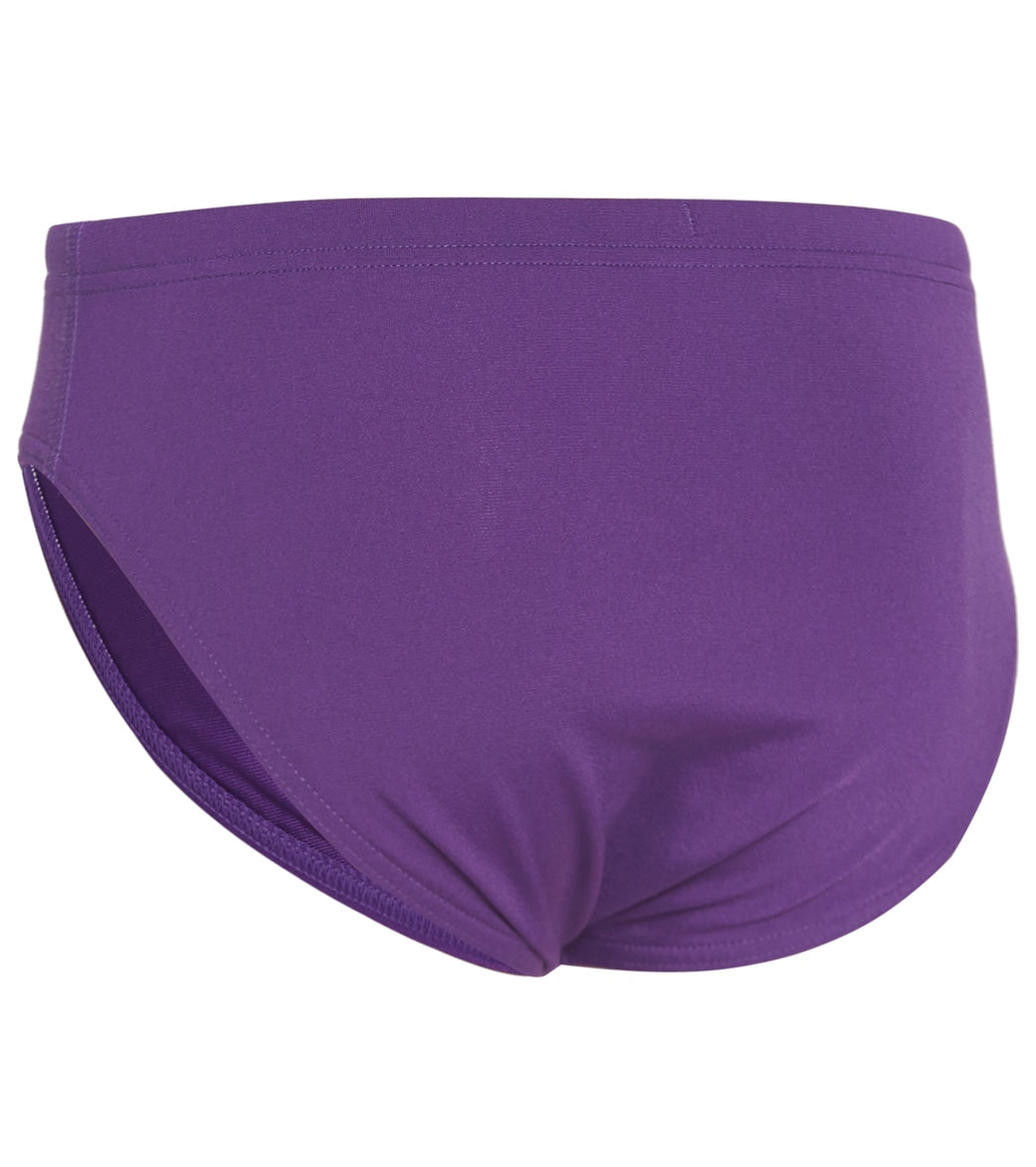 Sporti HydroLast Solid Brief Swimsuit Youth (22-28) Bright Purple