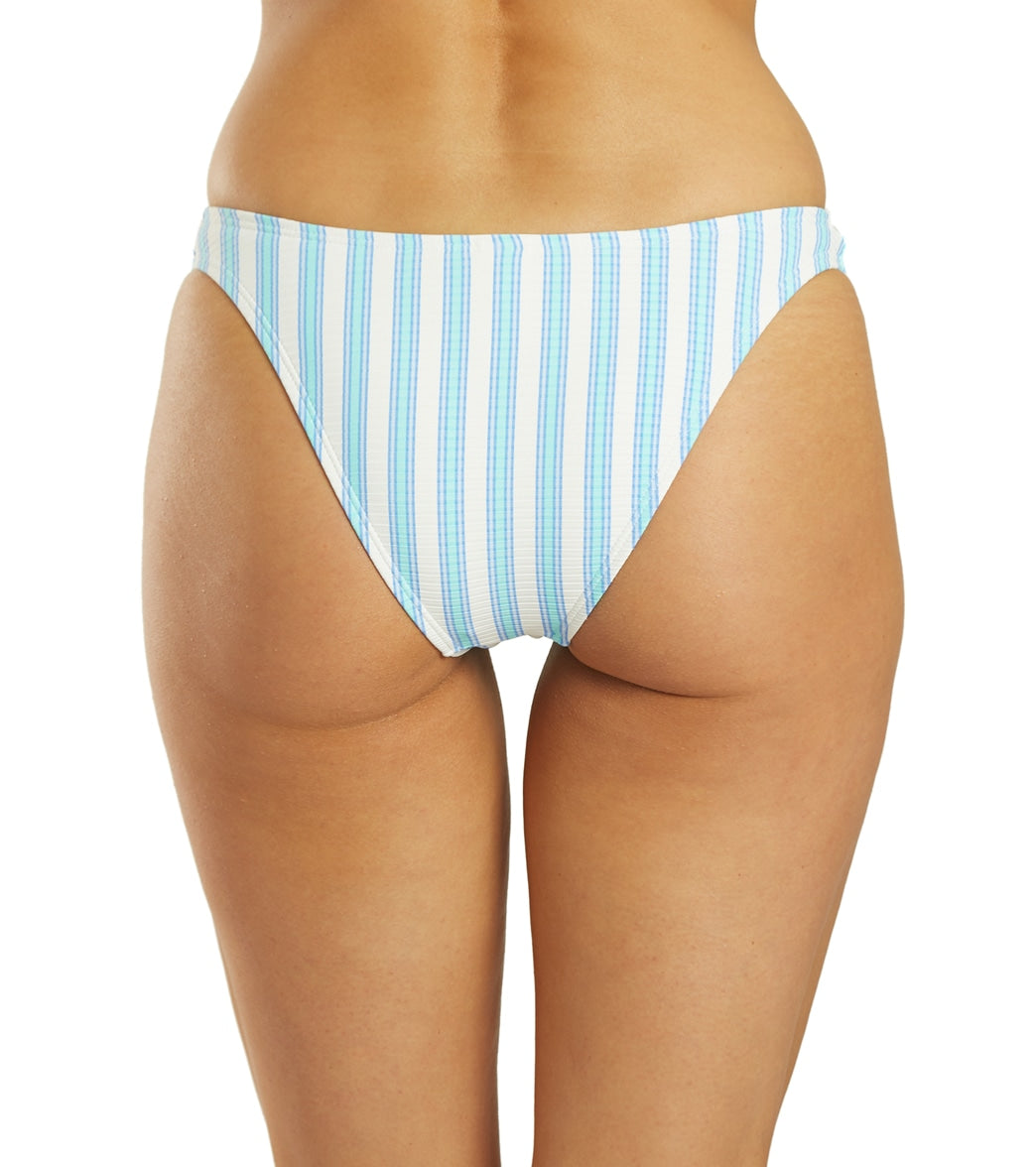 Splendid Women's Horizon Line French Cut Bikini Bottom Blu