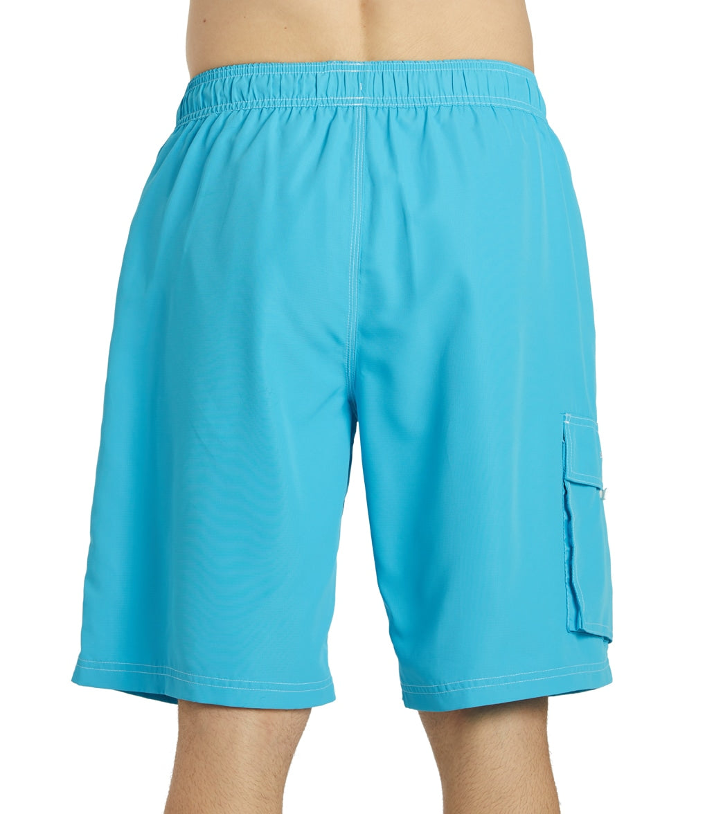 Sporti Men's Hybrid Cargo Swim Trunk Sky Blue