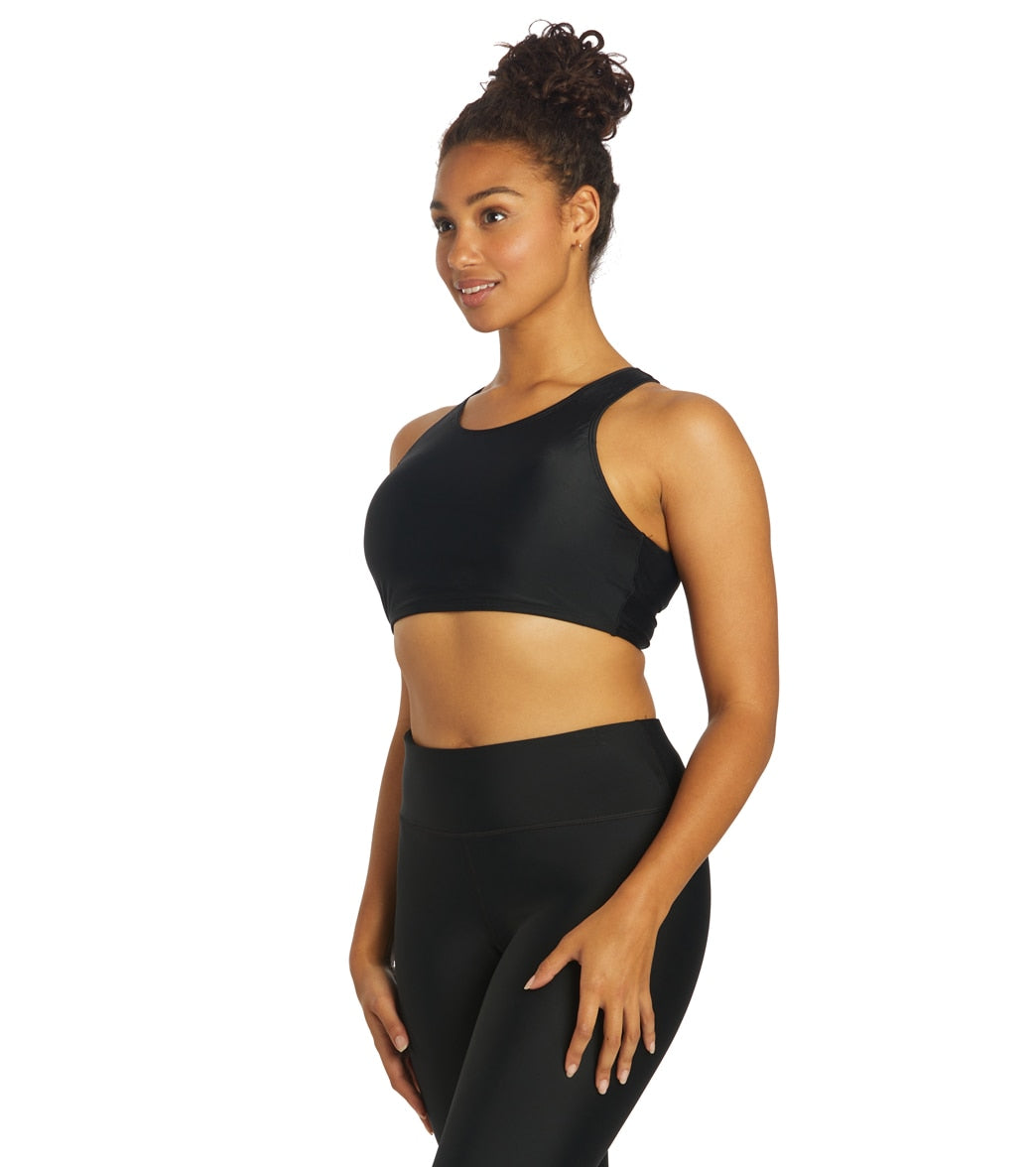 Sporti Active High Neck Crop Bikini Top