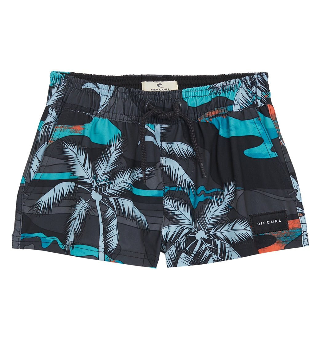 Rip Curl Boys' Mason Barrel Killa Board Shorts (Toddler, Little Kid) Black