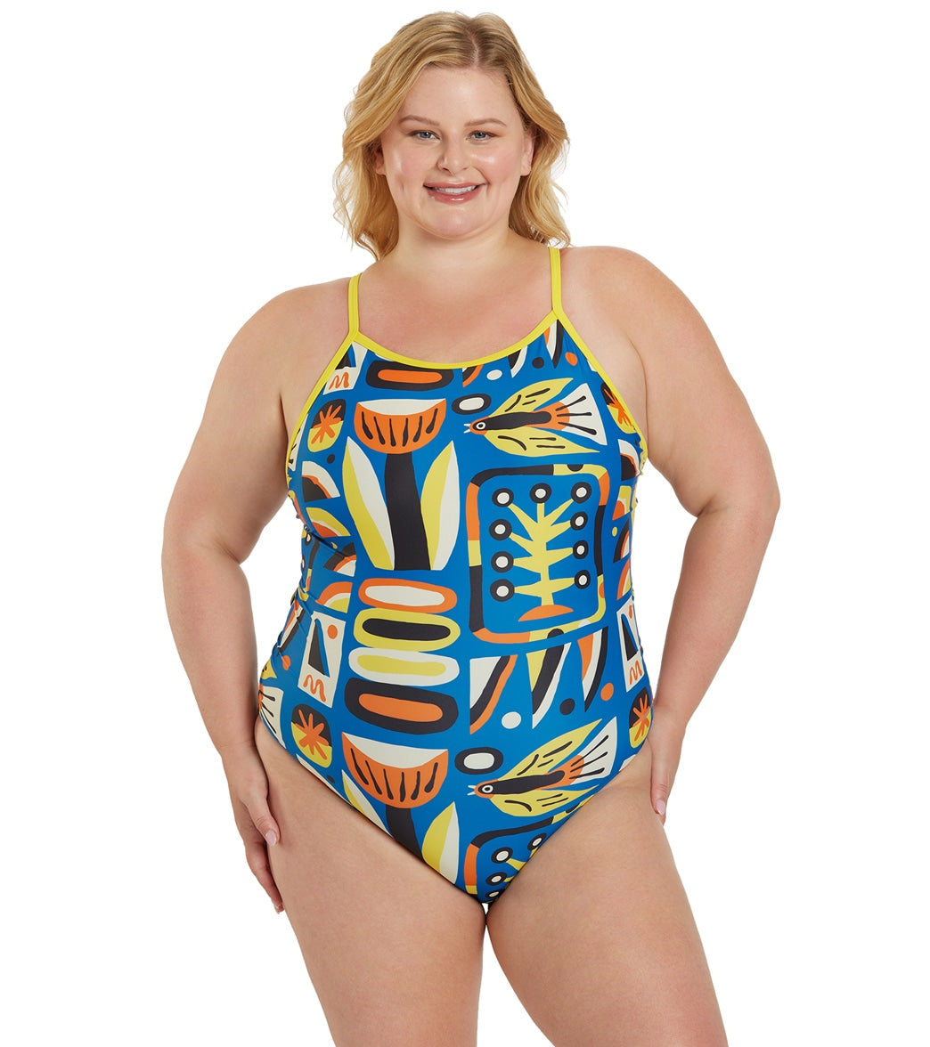 Sporti x Wyatt Hersey Limited Edition Equinox Thin Strap One Piece Swimsuit (22-44) Equinox